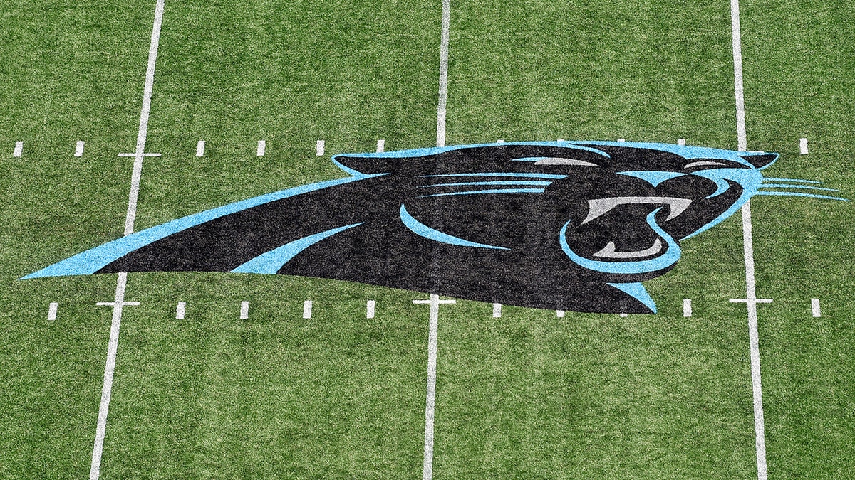 Panthers logo at Bank of America Stadium