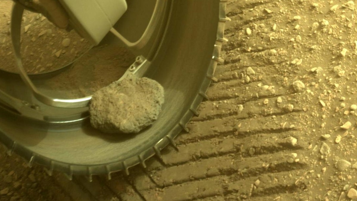 image from Mars rover 