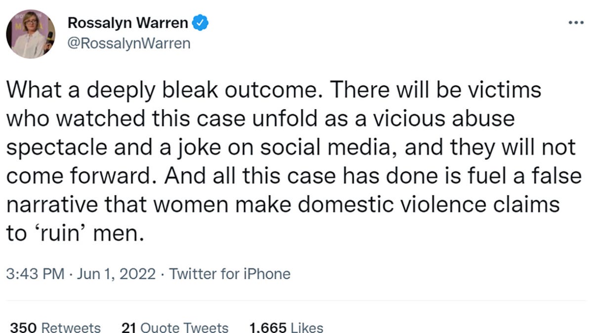 Rossalyn Warren Twitter