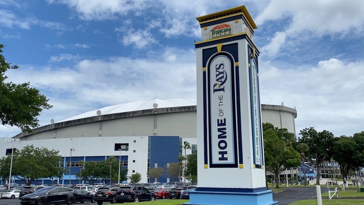 Tampa Bay Rays baseball stadium