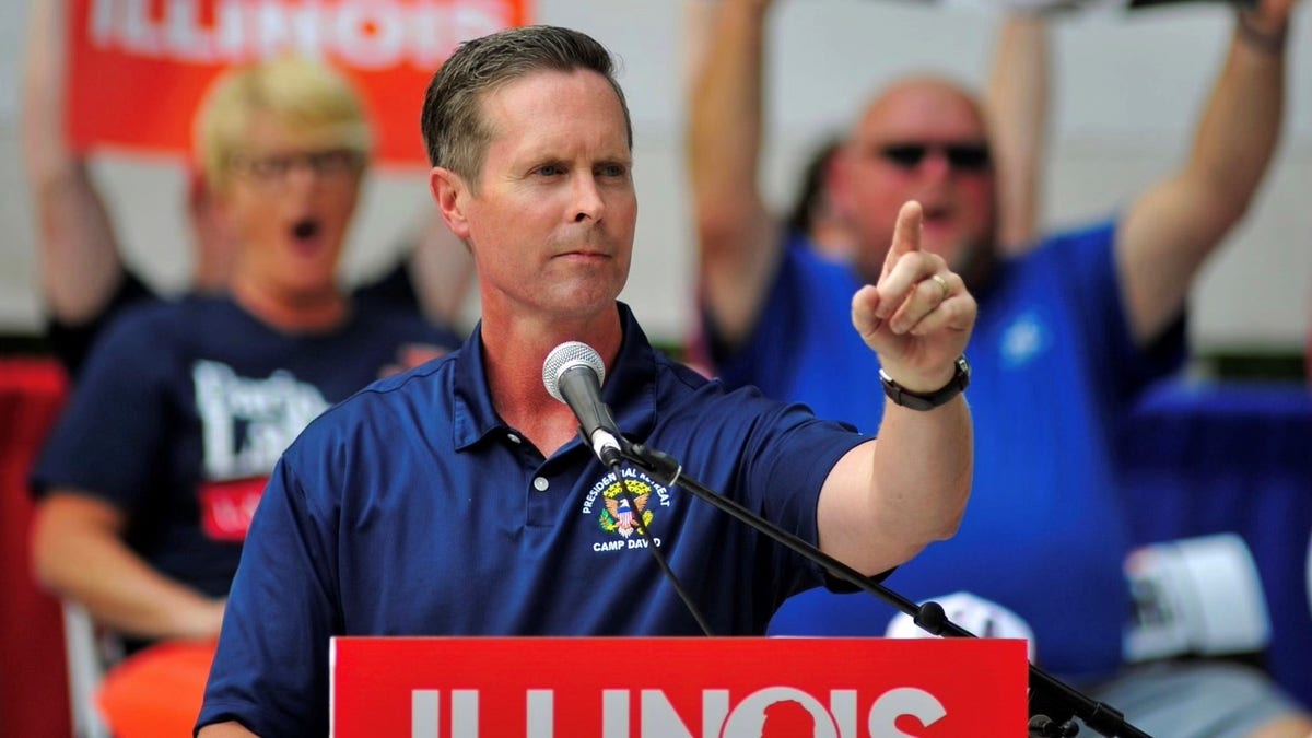 Rep. Rodney Davis of Illinois campaigns