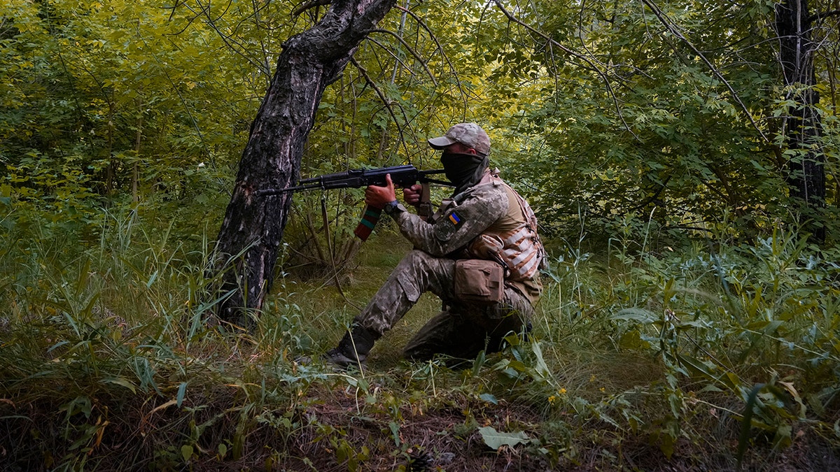 Ukrainian special operations soldier in Donetsk region