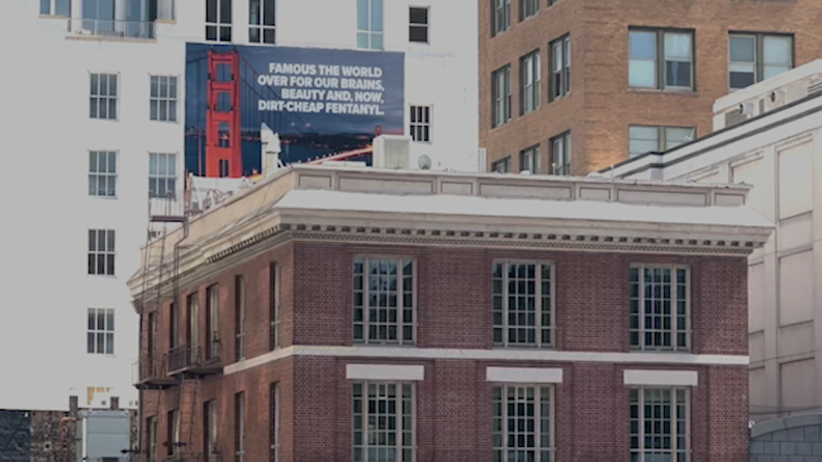 Billboard warns of fentanyl use in San Francisco