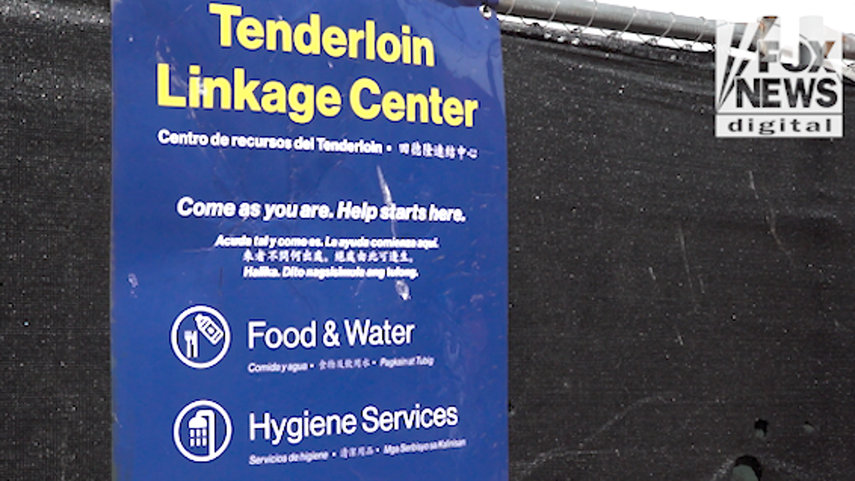 San Francisco Tenderloin Center sign