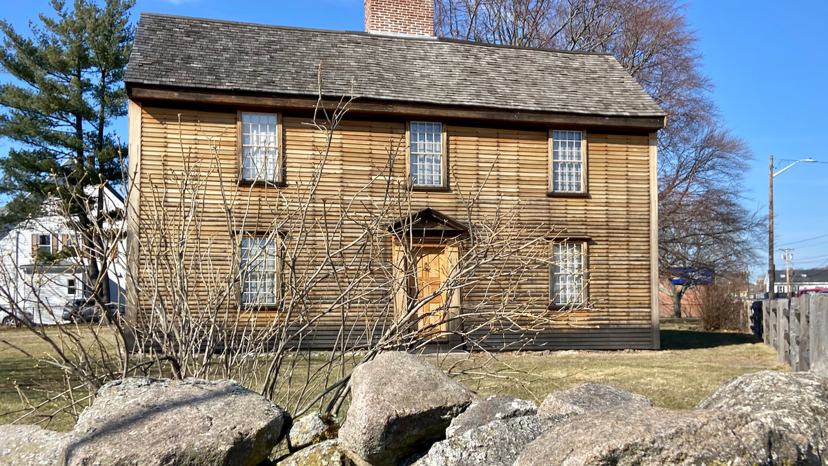 The site where John Adams was born