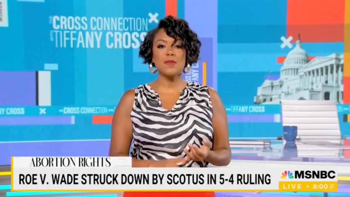 MSNBC host Tiffany Cross