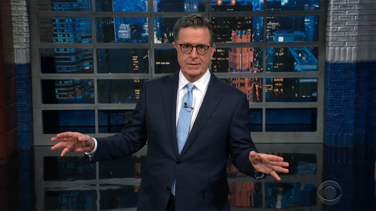 Comedian and TV host Stephen Colbert