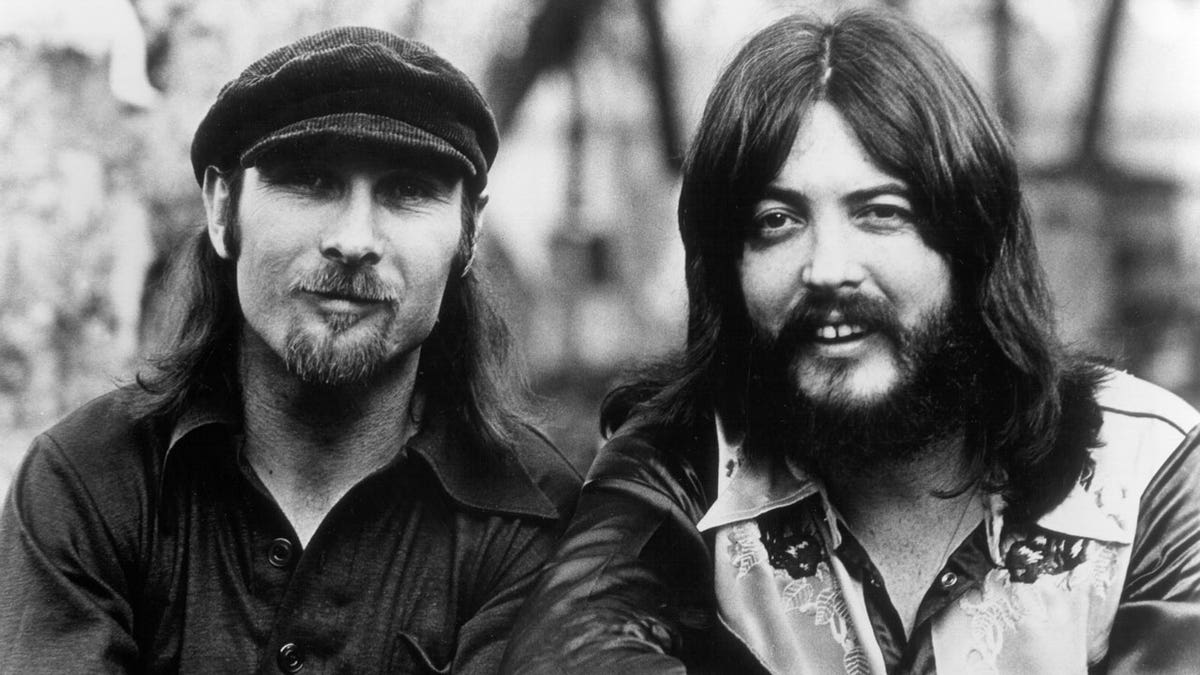 Seals and Crofts pose for a photo