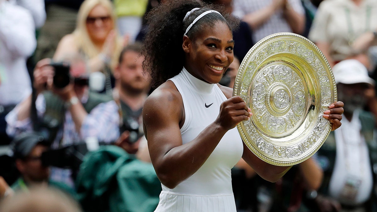 Serena Williams wins Wimbledon in 2016