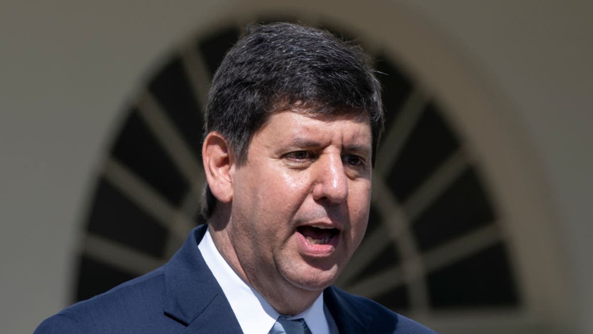 ATF's Steve Dettelbach speaking at the White House