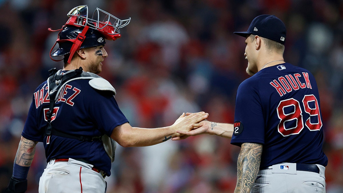 Red Sox recover from Tanner Houck's rough fifth inning, beat Blue Jays on Connor  Wong's second homer of the night - The Boston Globe