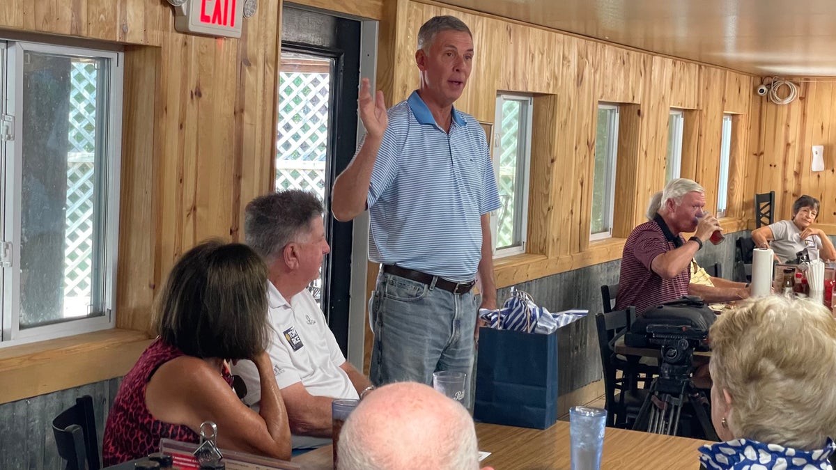 Rep. Tom Smith of South Carolina speaks at an event