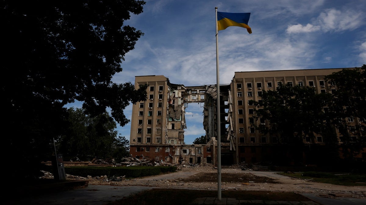 Mykolaiv, Ukraine regional administration building