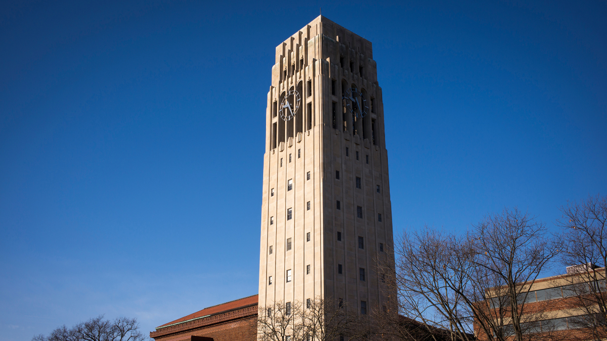 University of Michigan tower