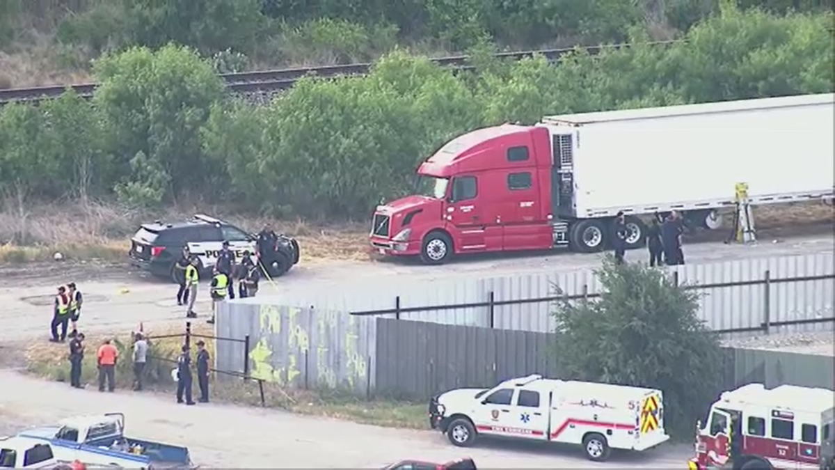 San Antonio dead migrants found in truck