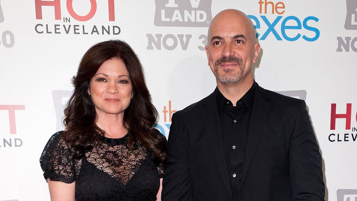 Valerie Bertinelli and Tom Vitale at a premiere