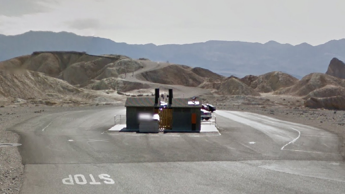  Zabriskie Point parking lot Death Valley National Park