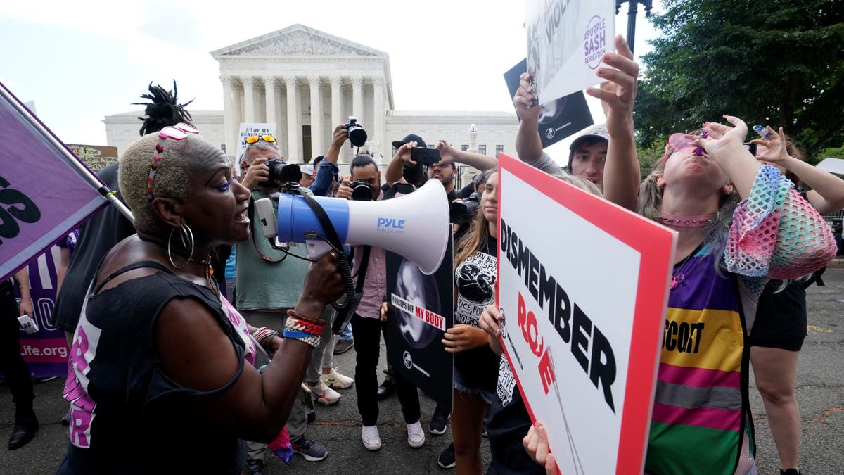 Supreme Court Roe v Wade protests