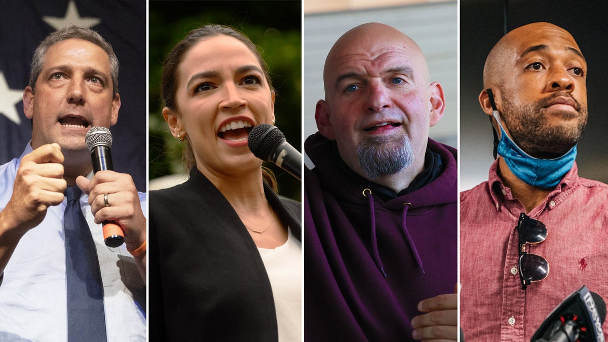 Tim Ryan, AOC, John Fetterman, Mandela Barnes