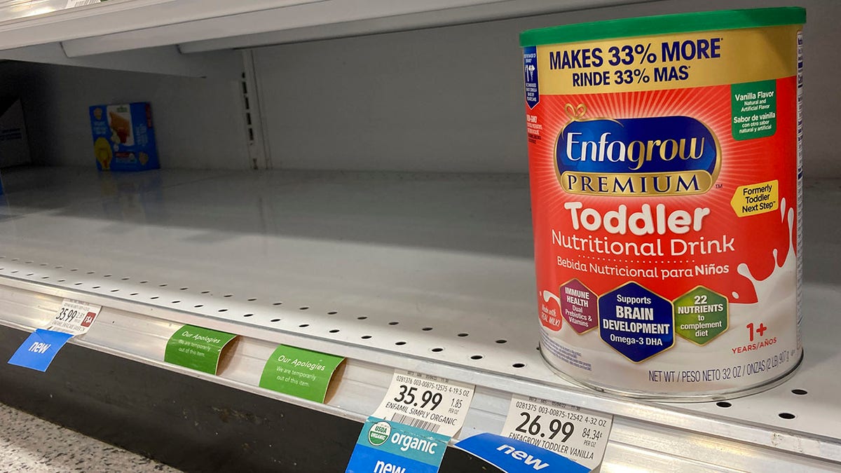 baby formula shortage