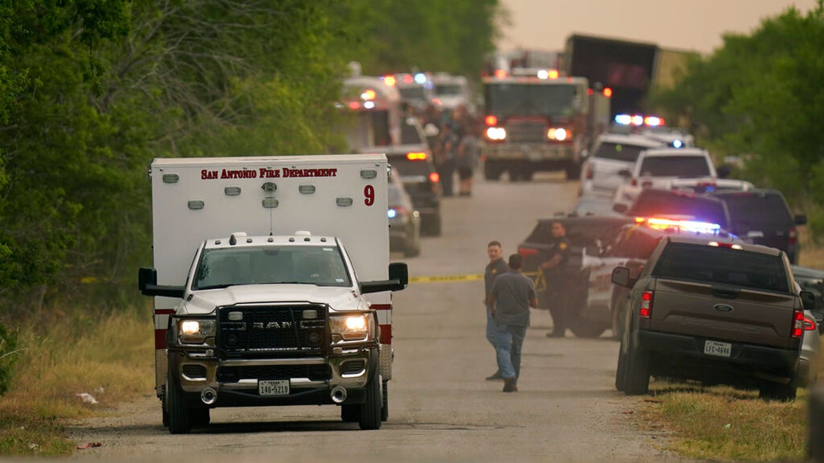 Texas Migrant Deaths truck