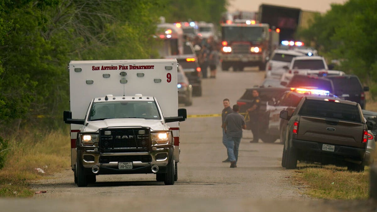 Texas Migrant Deaths truck