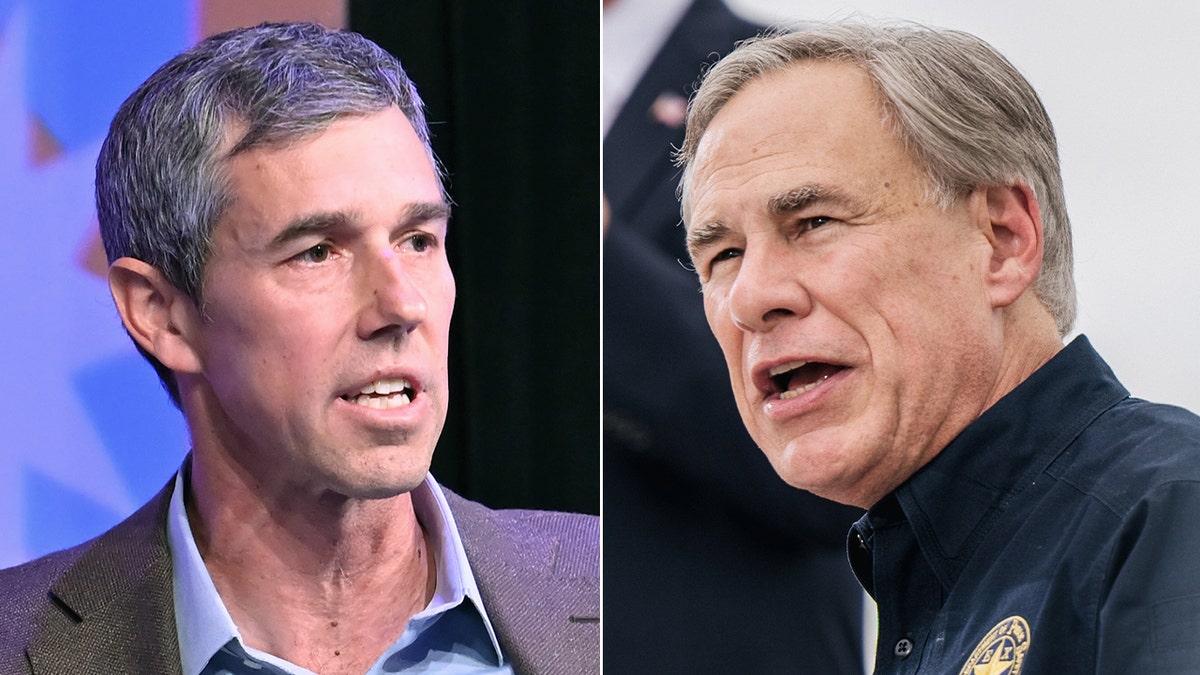 photo of Beto O'Rourke and Greg Abbott