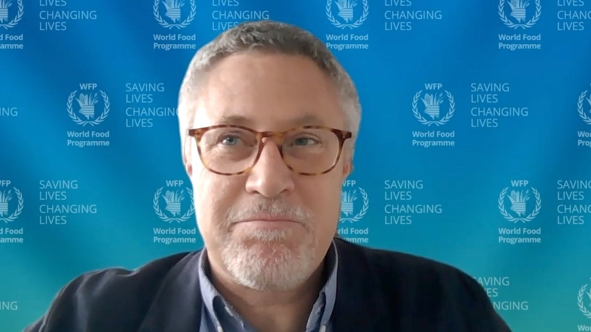 World Food Programme official discusses Ukraine war's effect on food supplies.