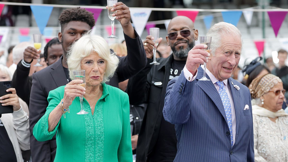 Prince Charles and Camilla celebrated final Jubilee events on Sunday