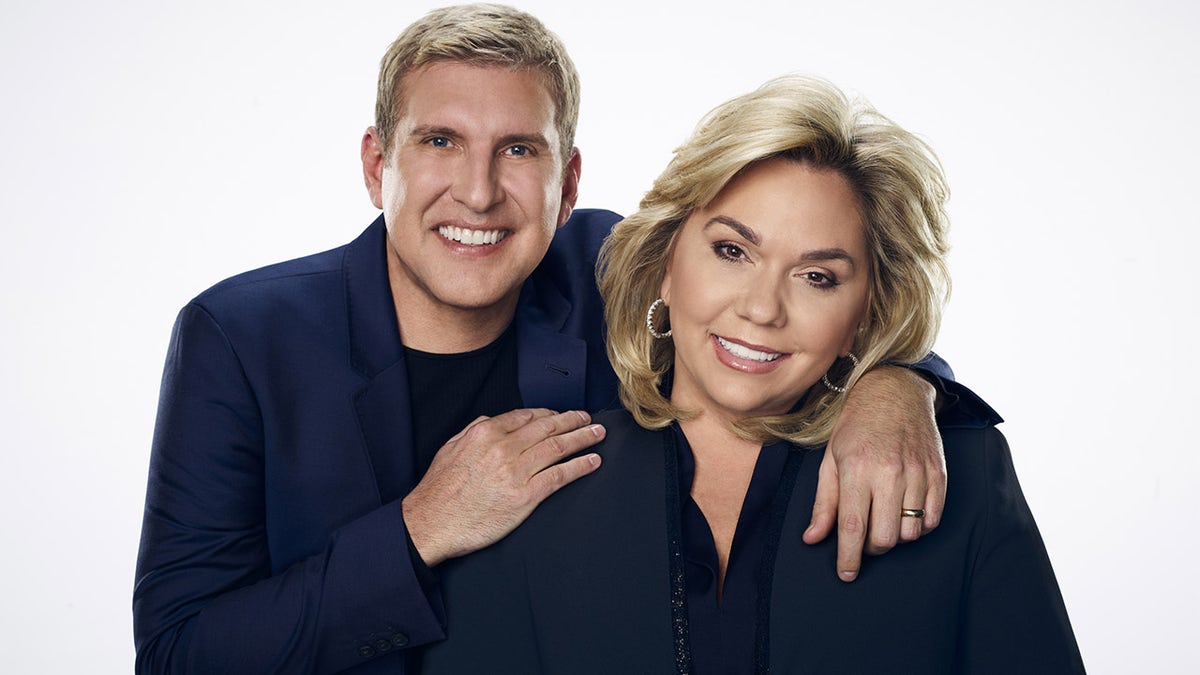 Todd and Julie Chrisley smiling