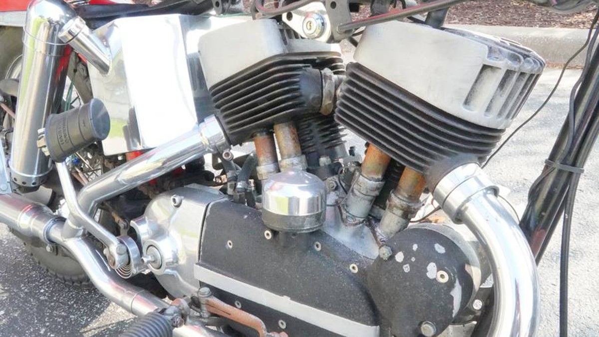 Johnny Depp's Harley engine