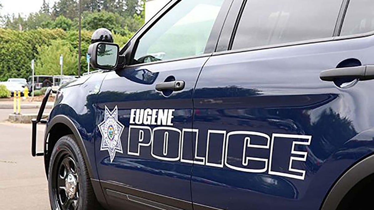 Police car from Eugene, Oregon