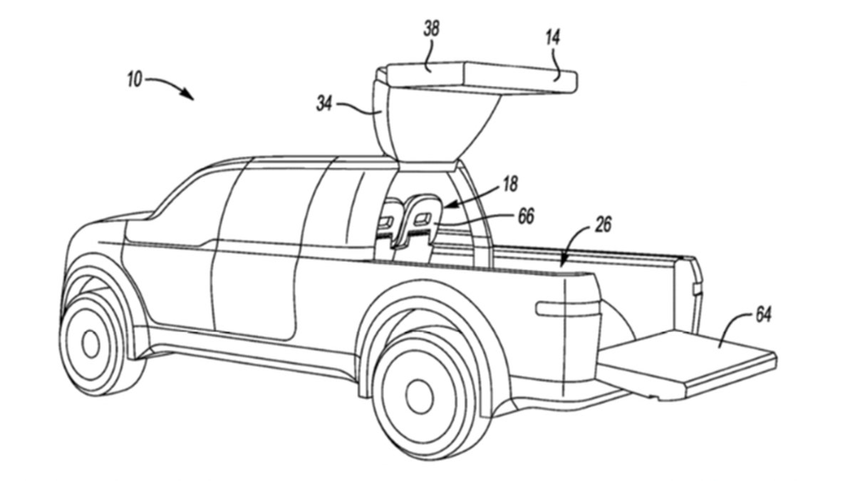 Ford truck hatch