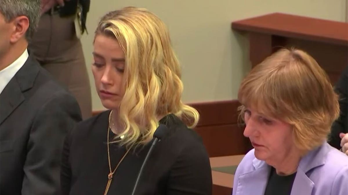 Amber Heard in court June 1