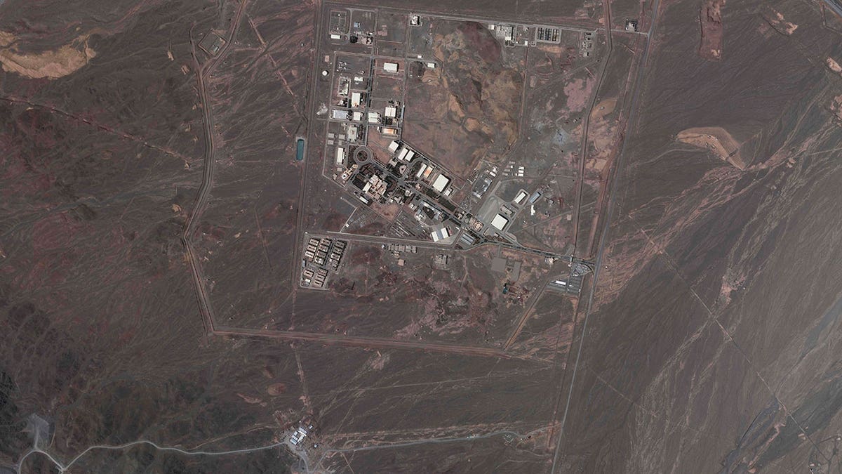 Satellite image of Iran labs