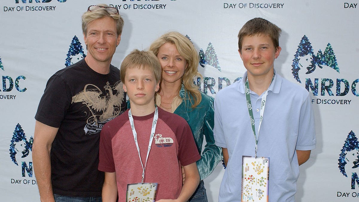 Harrison Wagner, Jack Wagner, Kristina Wagner be reddish carpet arena successful LA