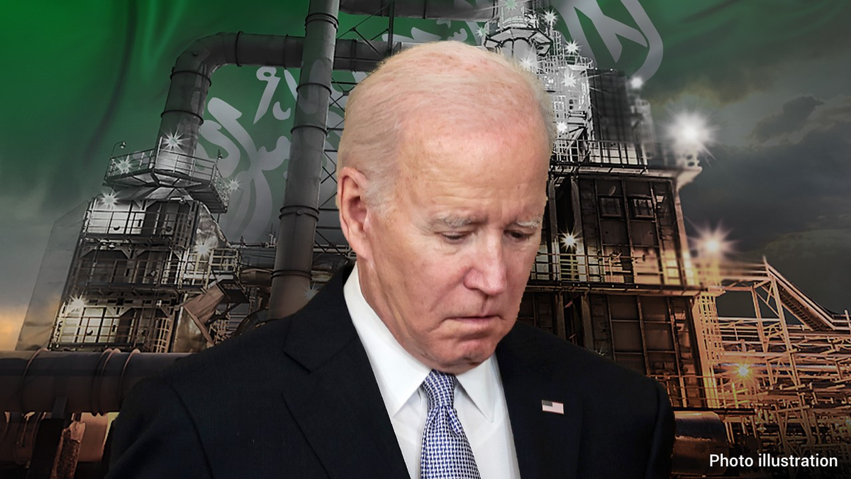 Biden and oil well