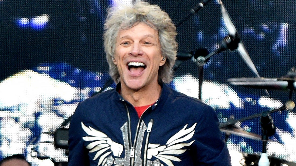 Jon Bon Jovi on stage