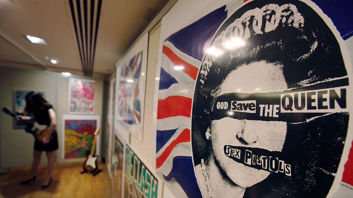 "God Save the Queen" promo poster