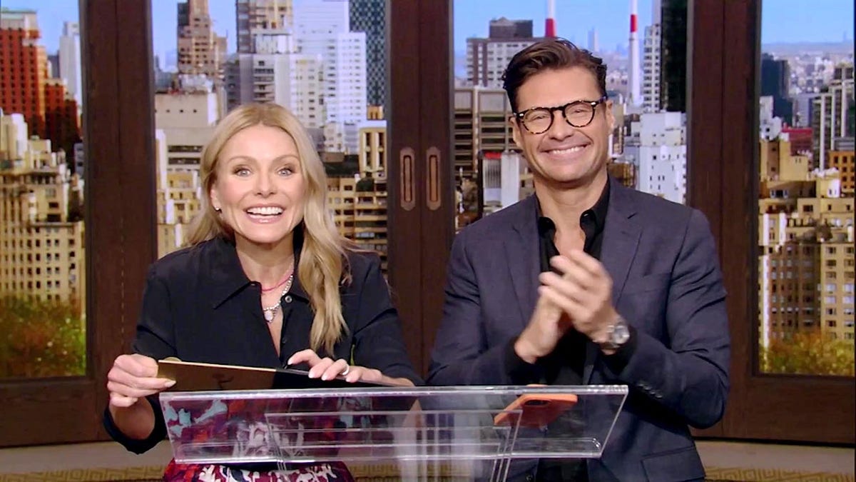 Kelly Ripa and Ryan Seacrest