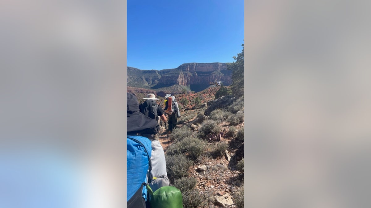 hiking in Grand Canyon