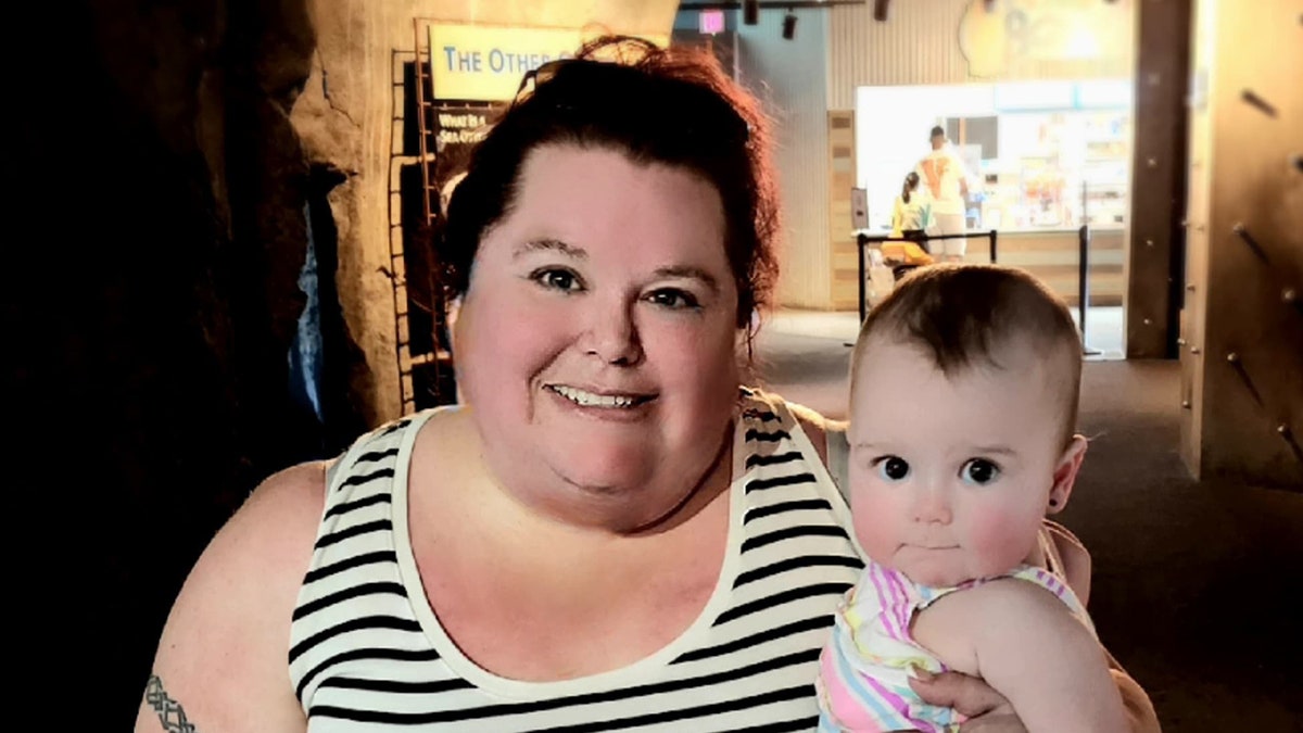 Leann Westman of Baton Rouge poses with her 11-month-old daughter. Westman said she will do all she can to help other parents who are struggling with the baby formula shortage in America.