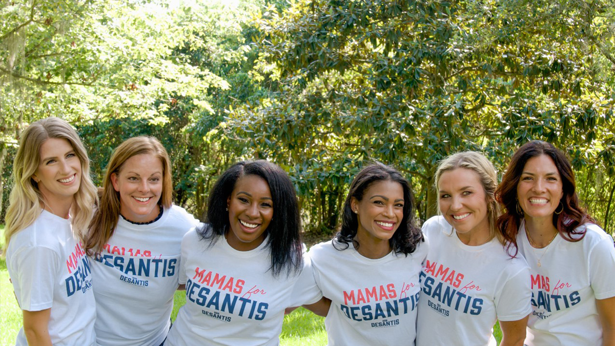 Mothers representing Mamas for DeSantis