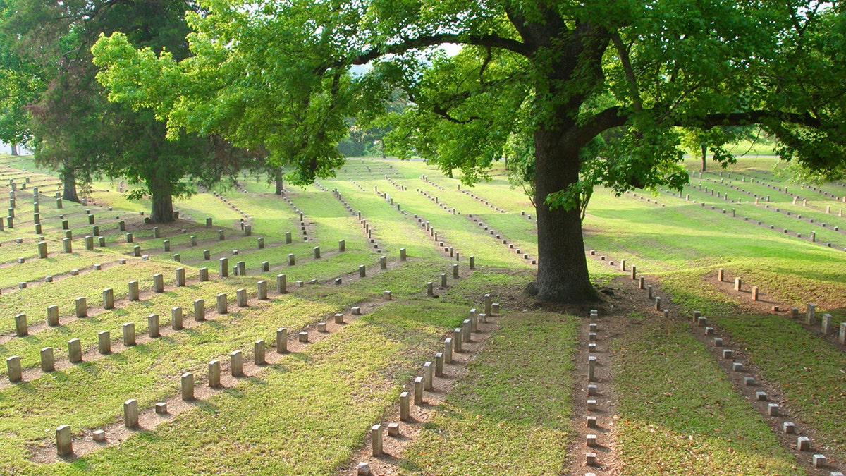 Cemetery at Vicksburg battlefield