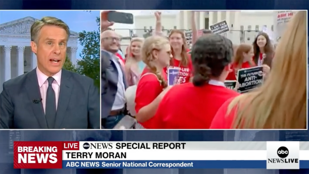 ABC News correspondent Terry Moran