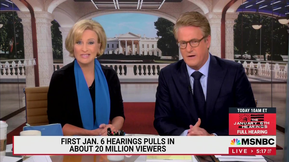 MSNBC's Mika Brzezinski and Joe Scarborough