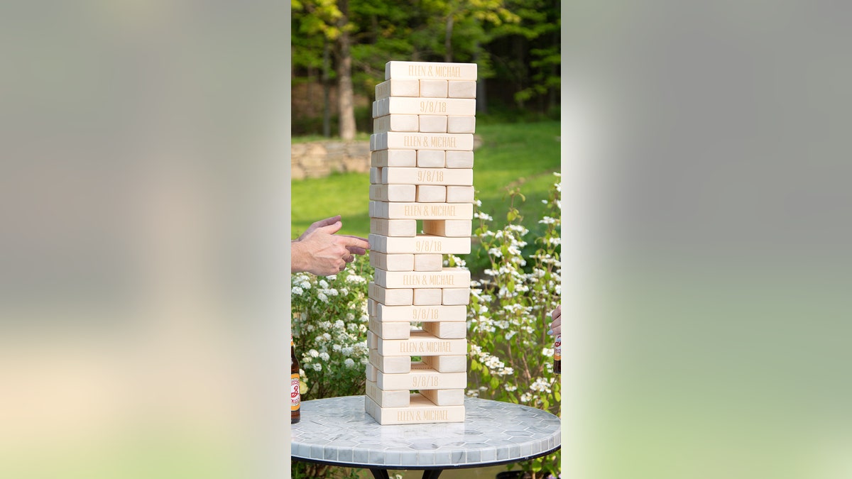 Block-stacking set