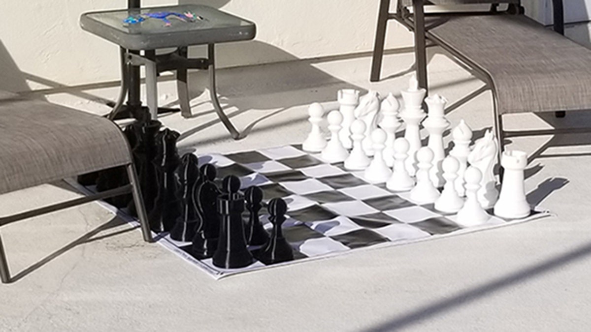 Giant chess set