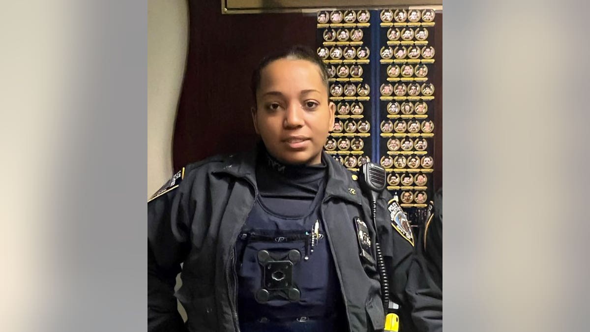 NYPD transit Officer Arianna Reyes-Gomez.