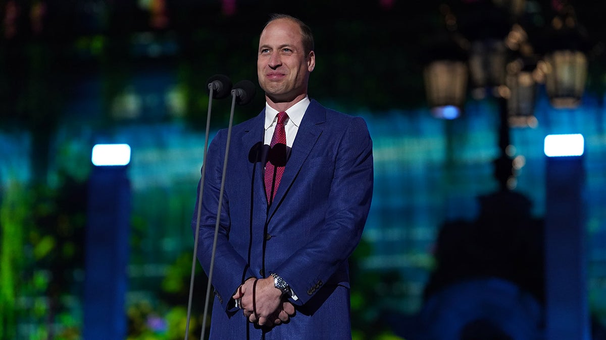 The duke of Cambridge gave a short speech at the Jubilee event